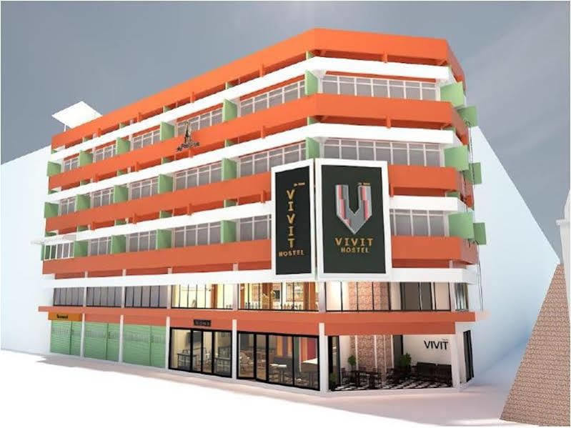 Vivit Hostel Bangkok Exterior foto