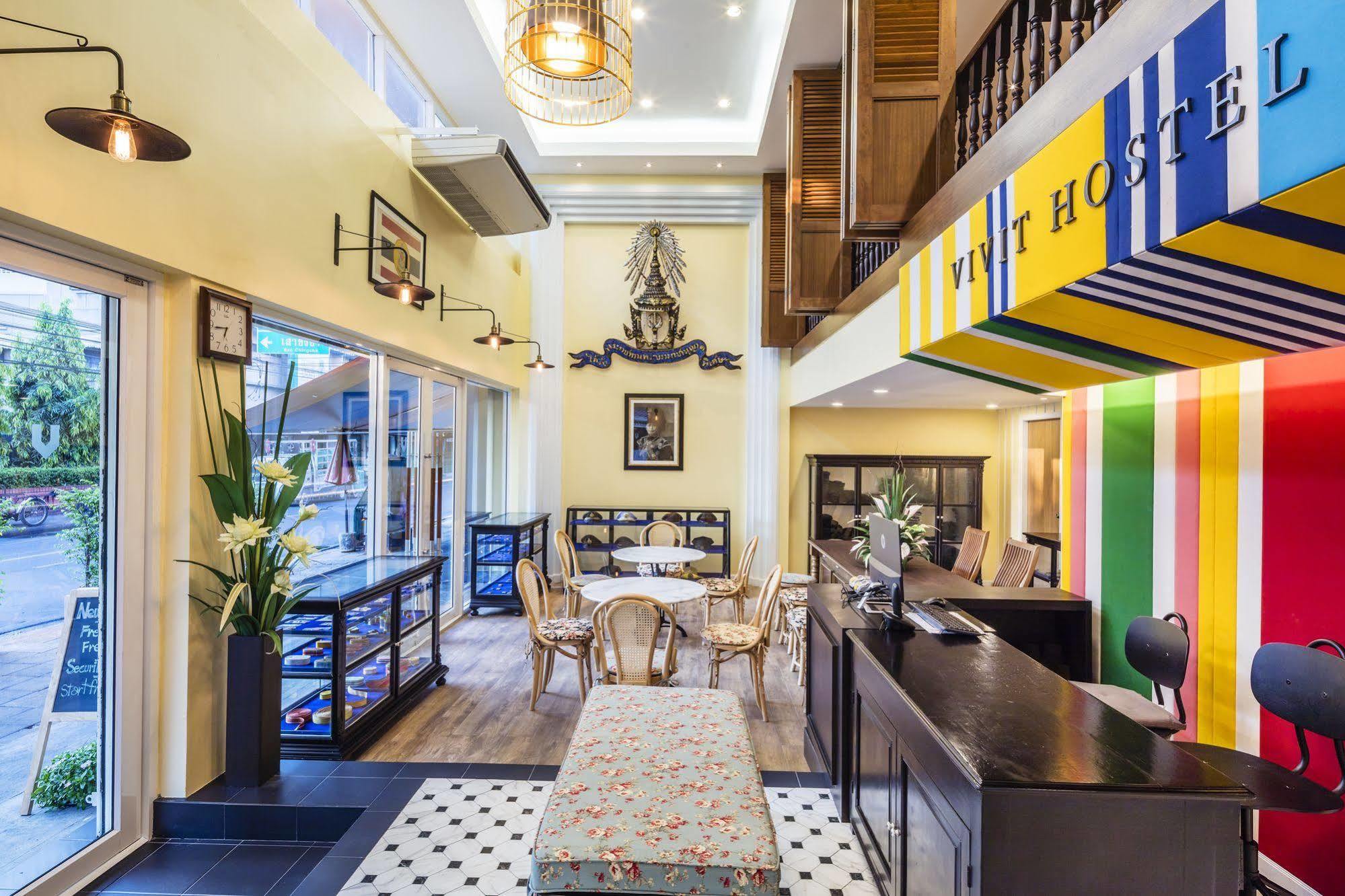 Vivit Hostel Bangkok Exterior foto